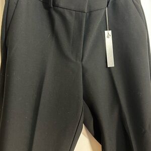 Black Tailored Trousers with Smooth Waistband